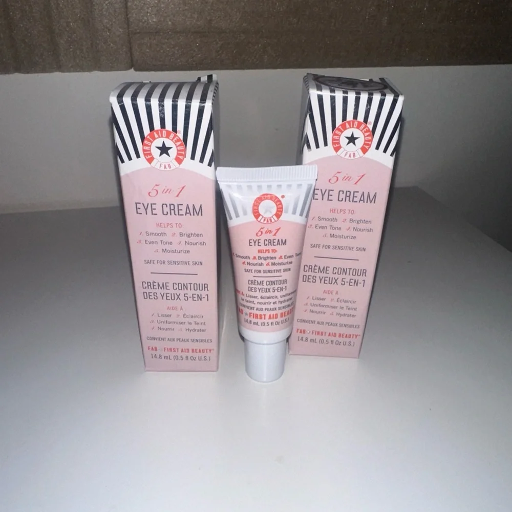 First Aid Beauty 5-in-1 Eye Cream - Set of Two - Picture 2 of 4